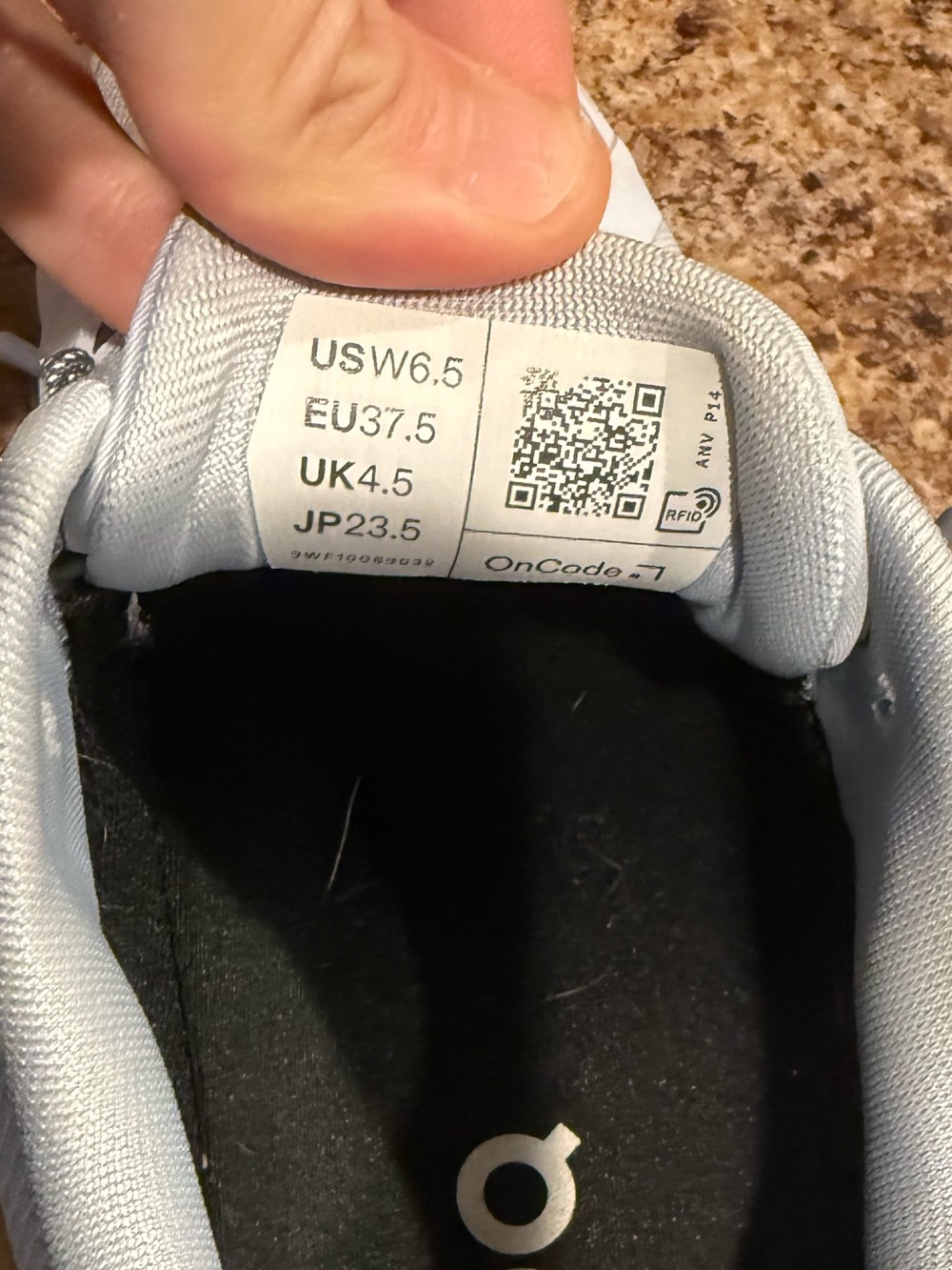 On Running Cloud Women's Lightweight Gray Running Shoes - Picture 5 of 6